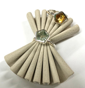 Crystal house ring