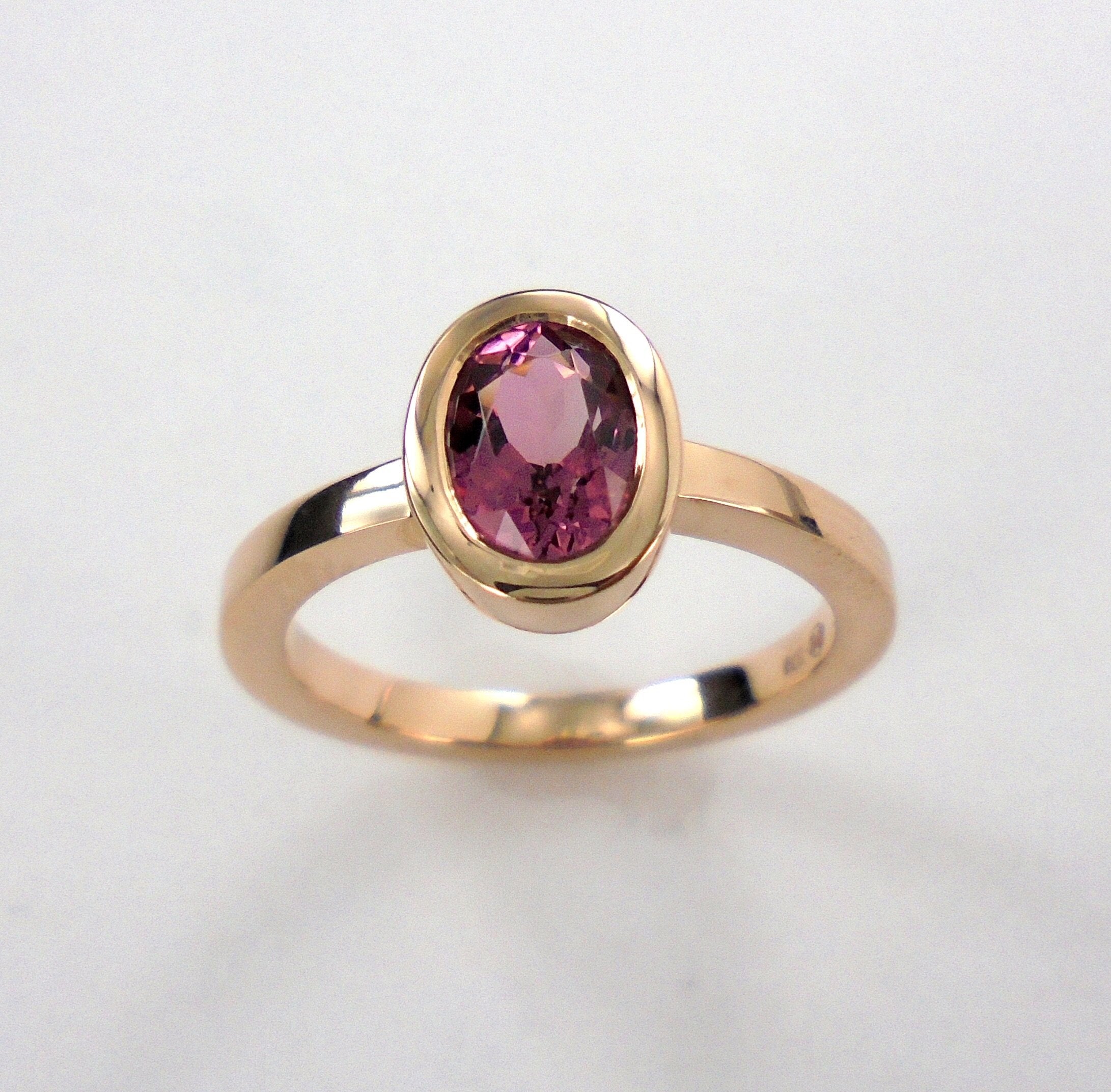 Pink Tourmaline Ring  Ai290T